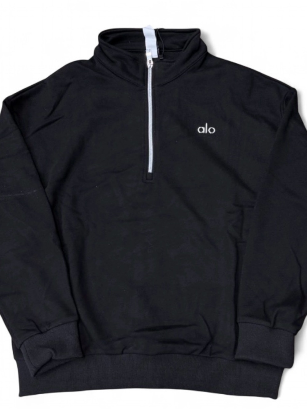 ALO Yoga Black Quarter Zip
